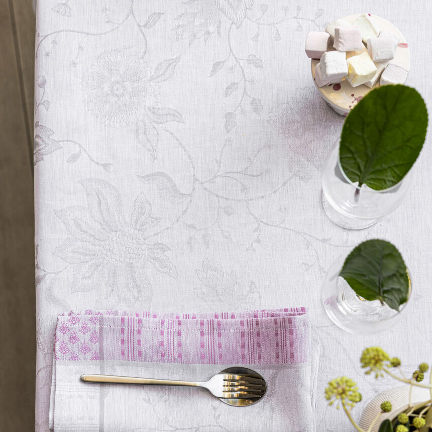 Le Jacquard  Français Tablecloth "Été Indien" Freesia