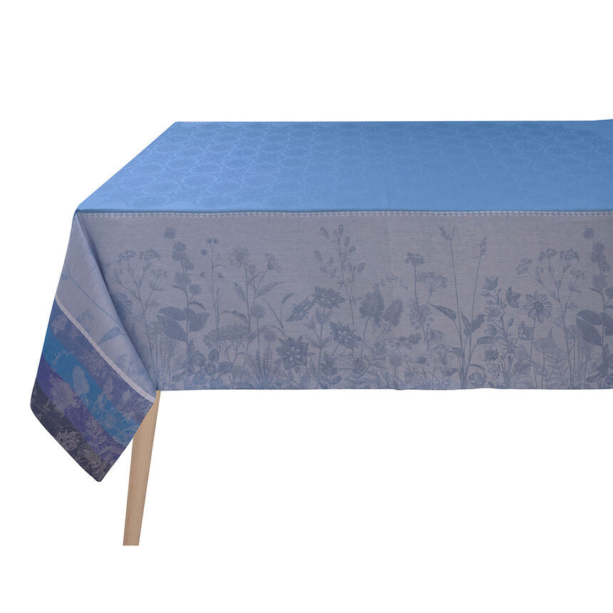 Le Jacquard Français Tablecloth "Instant Bucolique" Blue