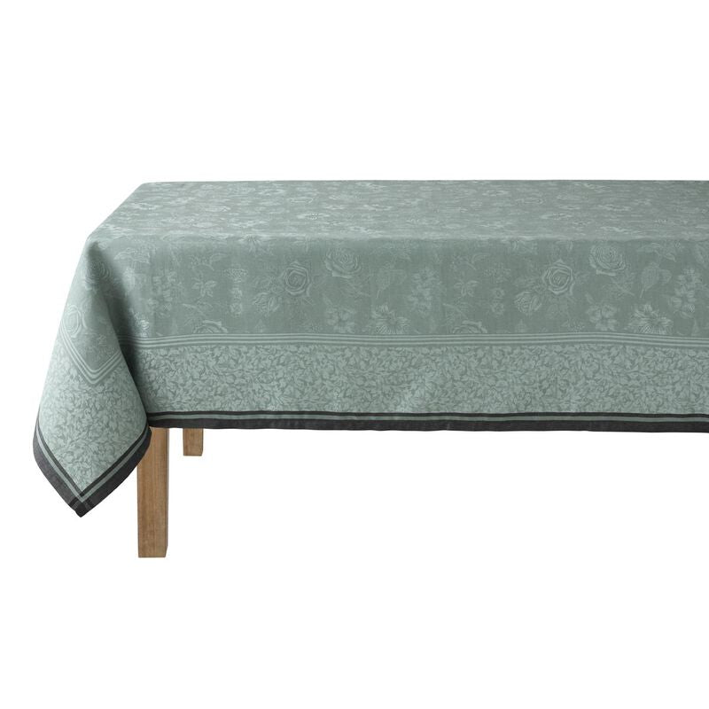 Le Jacquard Francais Tablecloth "Romance" Green