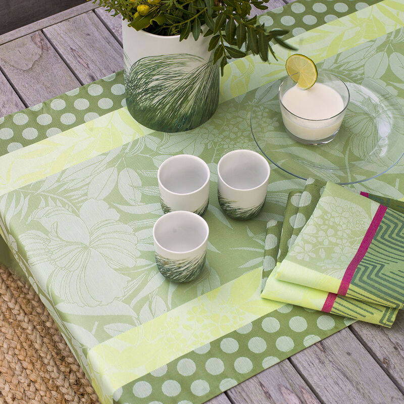 Le Jacquard Francais Napkin "Nature Urbaine" Green