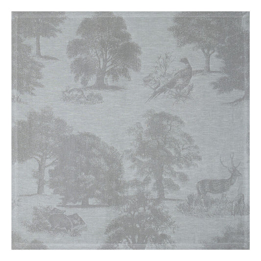 Le Jacquard Francais Napkin "Souveraine" Silver