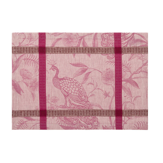 Le Jacquard Francais Placemat "L'Orangerie" Pink