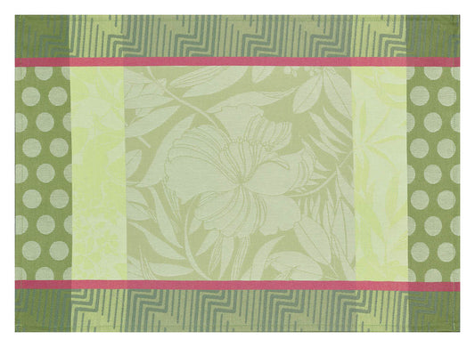 Le Jacquard Francais Placemat "Nature Urbaine" Green