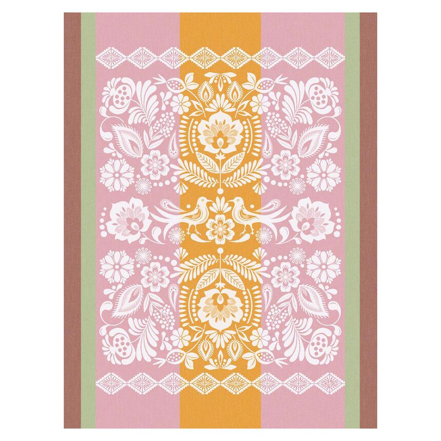 Le Jacquard Français Tea Towel "Allegria" Pink