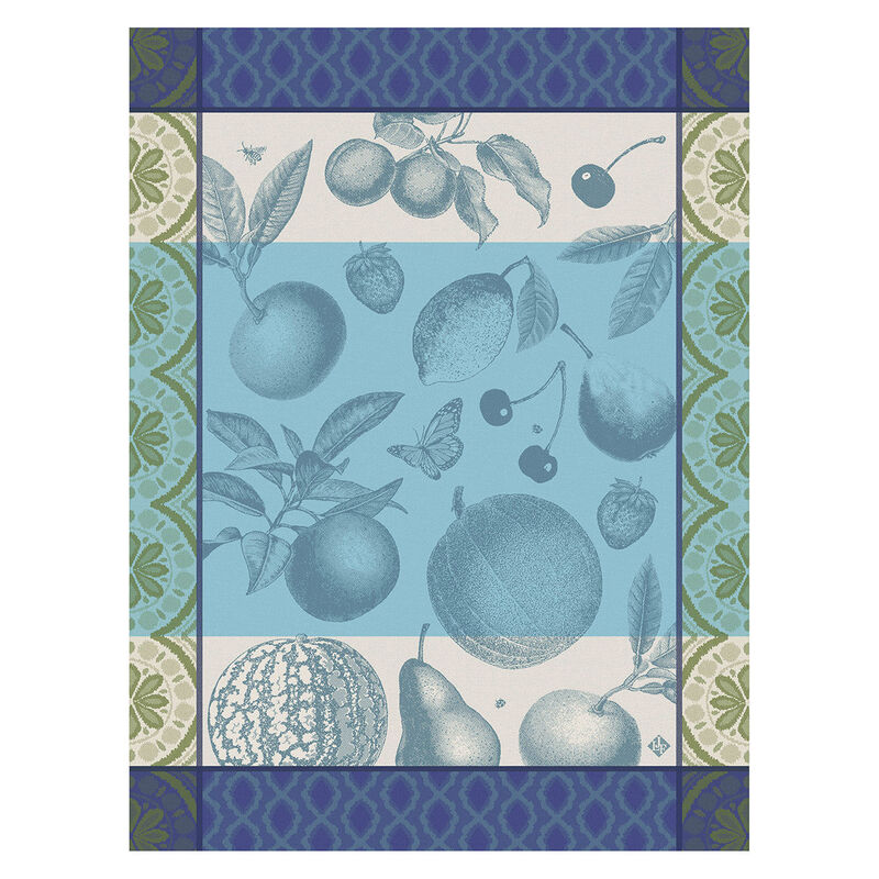 Le Jacquard Français Tea Towel "Arriere-Pays" Blue