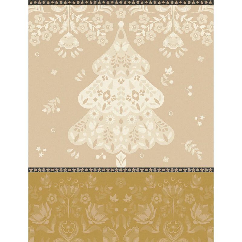 Le Jacquard Français Tea Towel "Feérie" Yellow