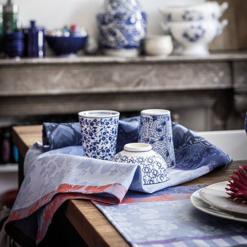 Le Jacquard Français Tea Towel "Gipsy" Blue