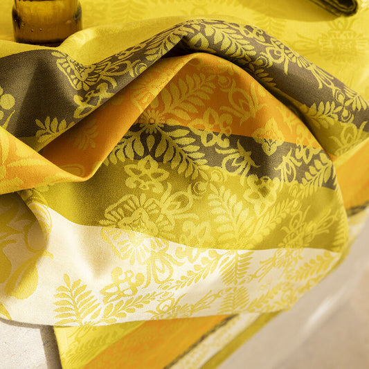 Le Jacquard Francais Tea Towel "Mumbai" Saffron