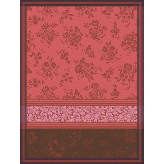 Le Jacquard Français Tea Towel "Romance" Red