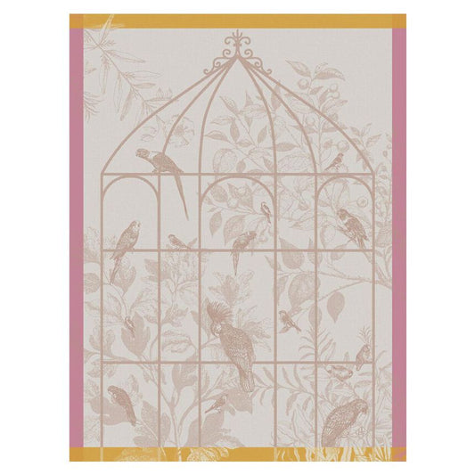 Le Jacquard Français Tea Towel "Sonate" Pink