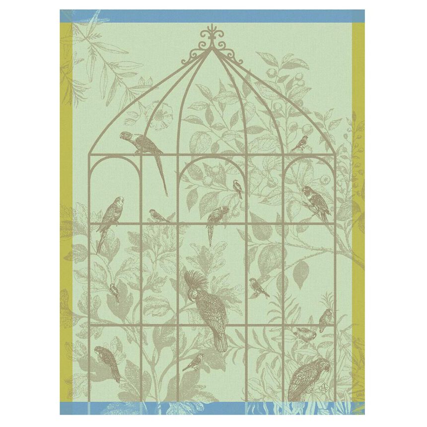 Le Jacquard Français Tea Towel "Sonate" Green