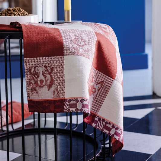 Le Jacquard Français Tea Towel "Truffes" Brown