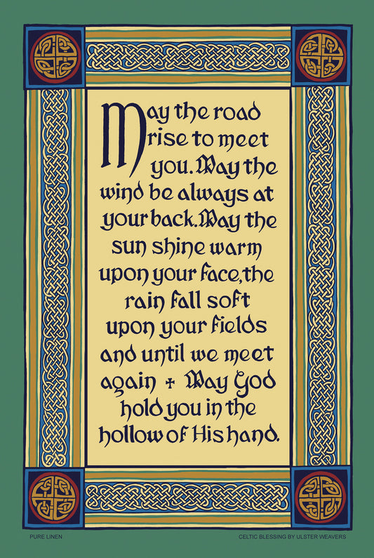 Tea Towel "Celtic Blessing"