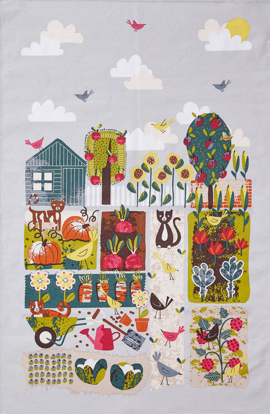 Tea Towel "Home Grown"