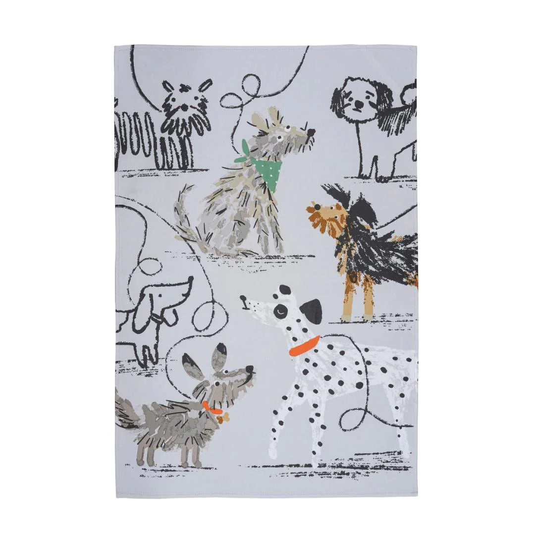 Tea Towel "Dog Days"