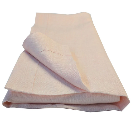 Bed Sheets 100 Pure Irish Linen Chambray Blush Pink