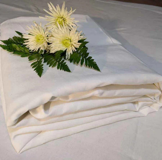 Bed Sheets - 100% Pure Irish Linen (White)