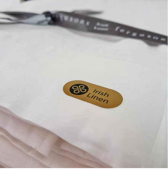 Bed Sheets - 100% Pure Irish Linen (White)