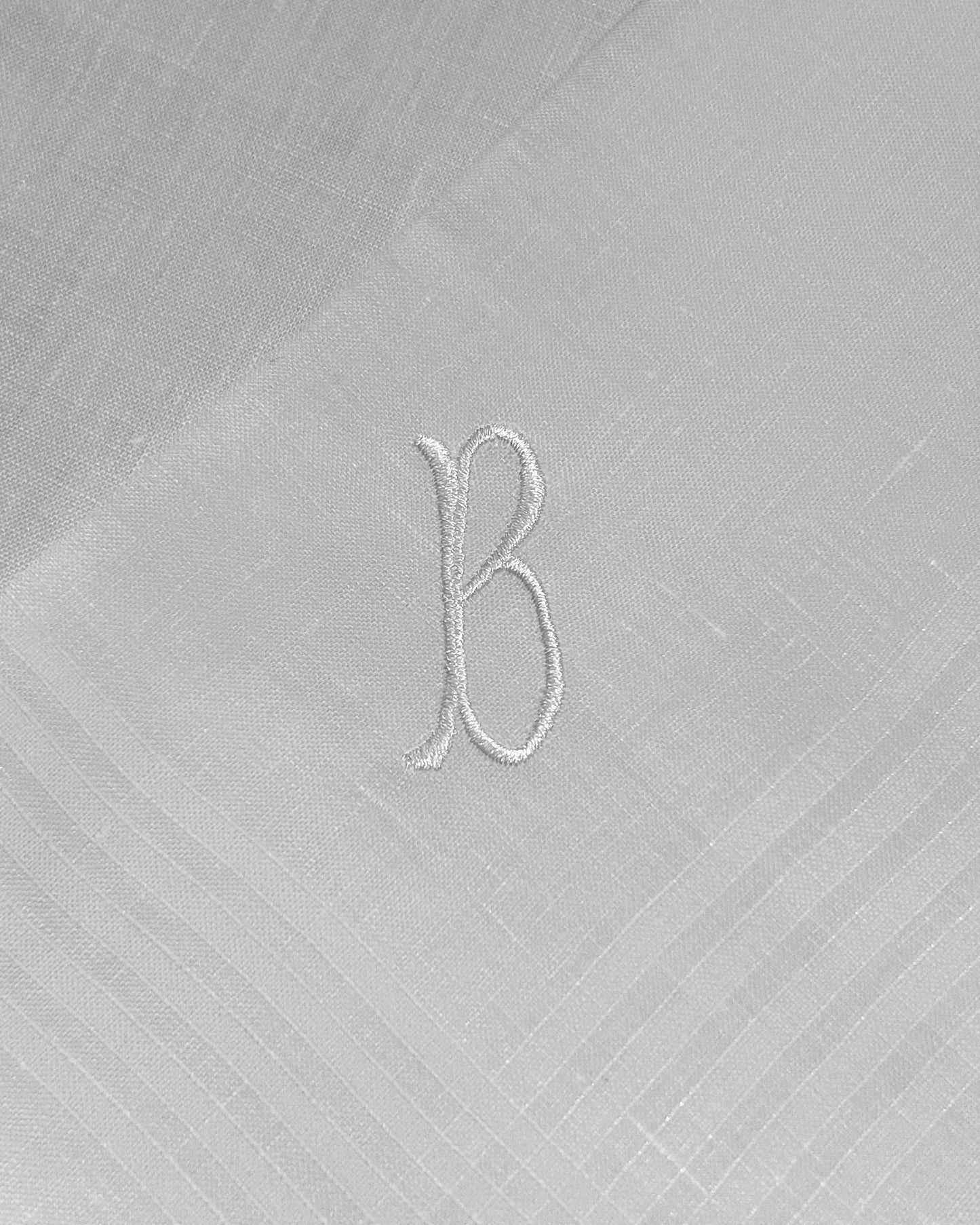 Handkerchief Men's - Linen Monogram Initials