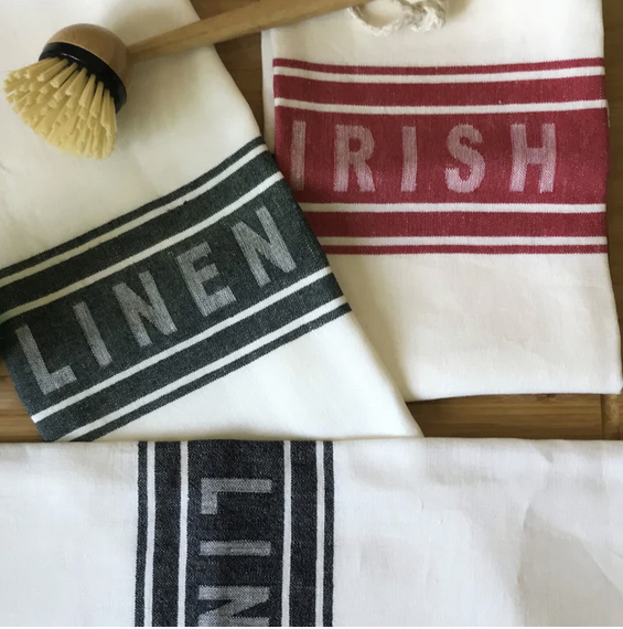 Tea Towel (Linen) "Irish Linen"