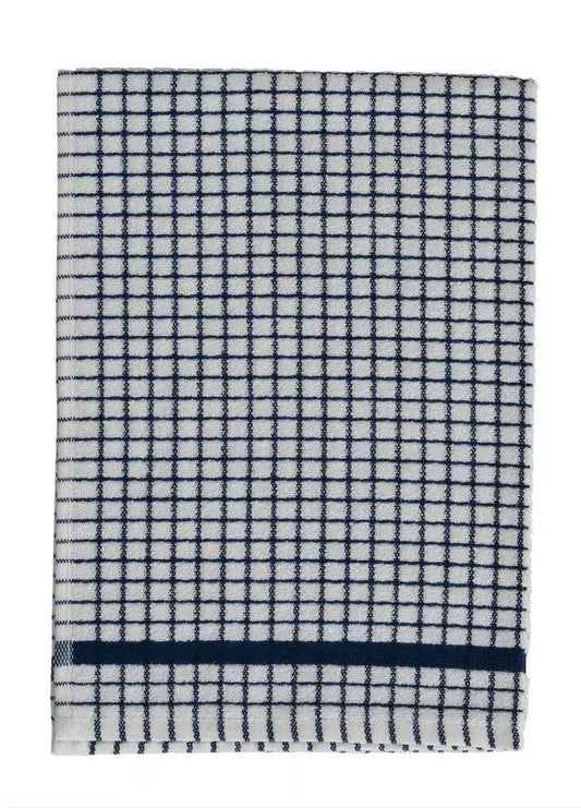 Poli-Dri 100% Cotton Tea Towel "Black Stripe"