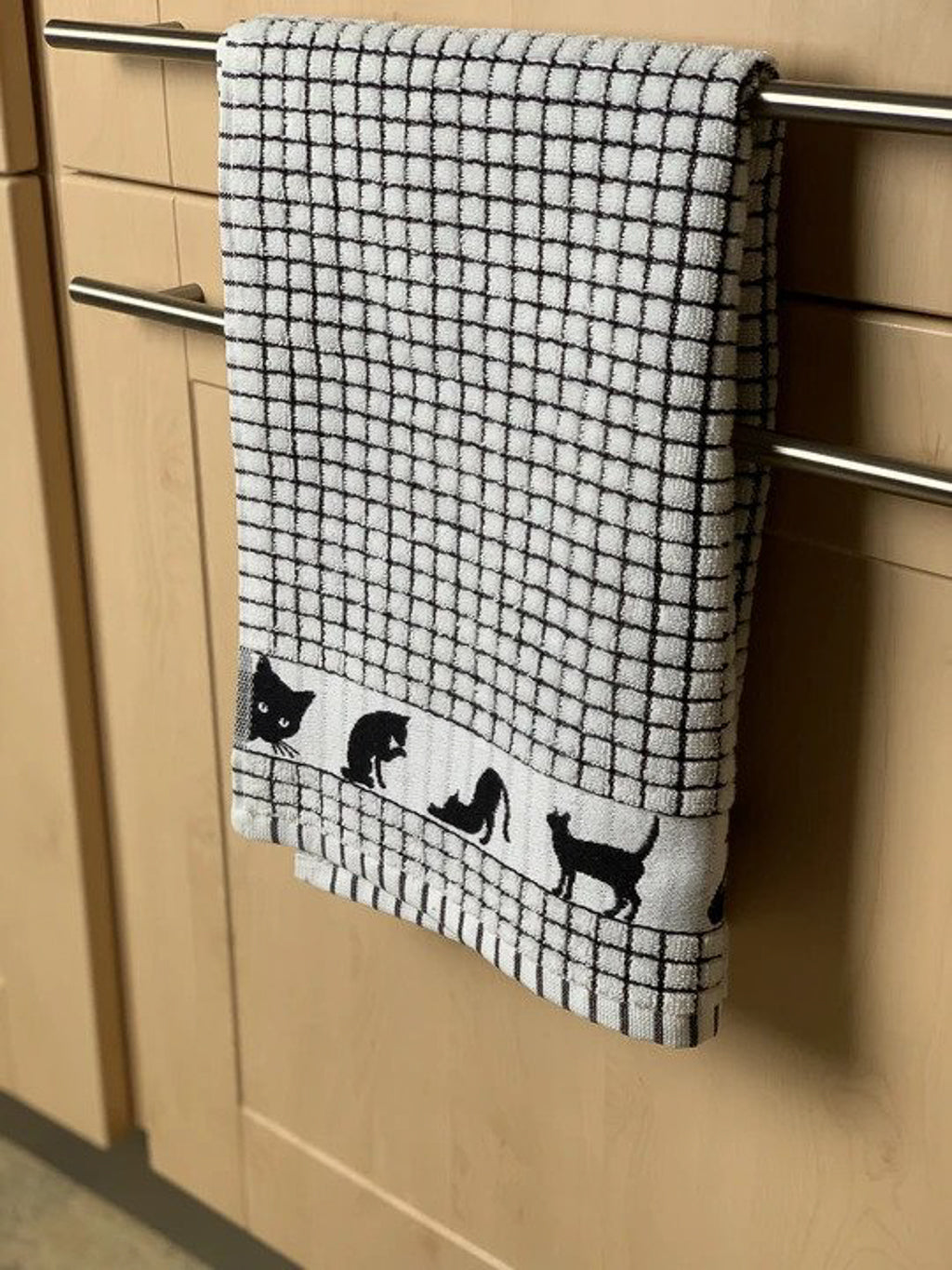 Poli-Dri 100% Cotton Tea Towel "Cats"