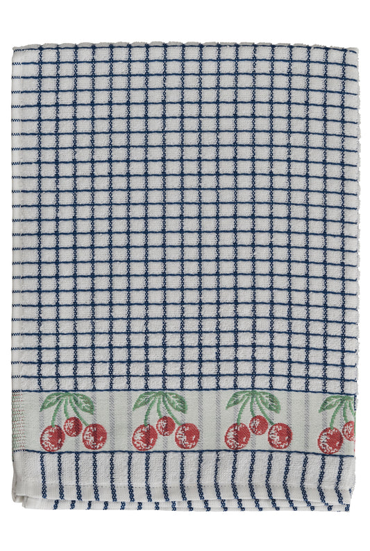 Poli-Dri 100% Cotton Tea Towel "Cherries"