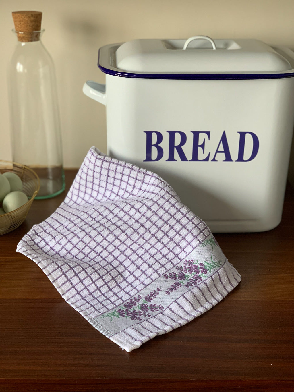 Poli-Dri 100% Cotton Tea Towel "Lavender"