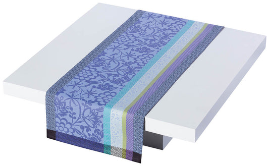 Le Jacquard Francais Table Runner "Provence" Lavender Blue