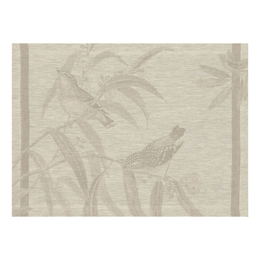 Le Jacquard Francais Placemat "Le Voliere" Beige