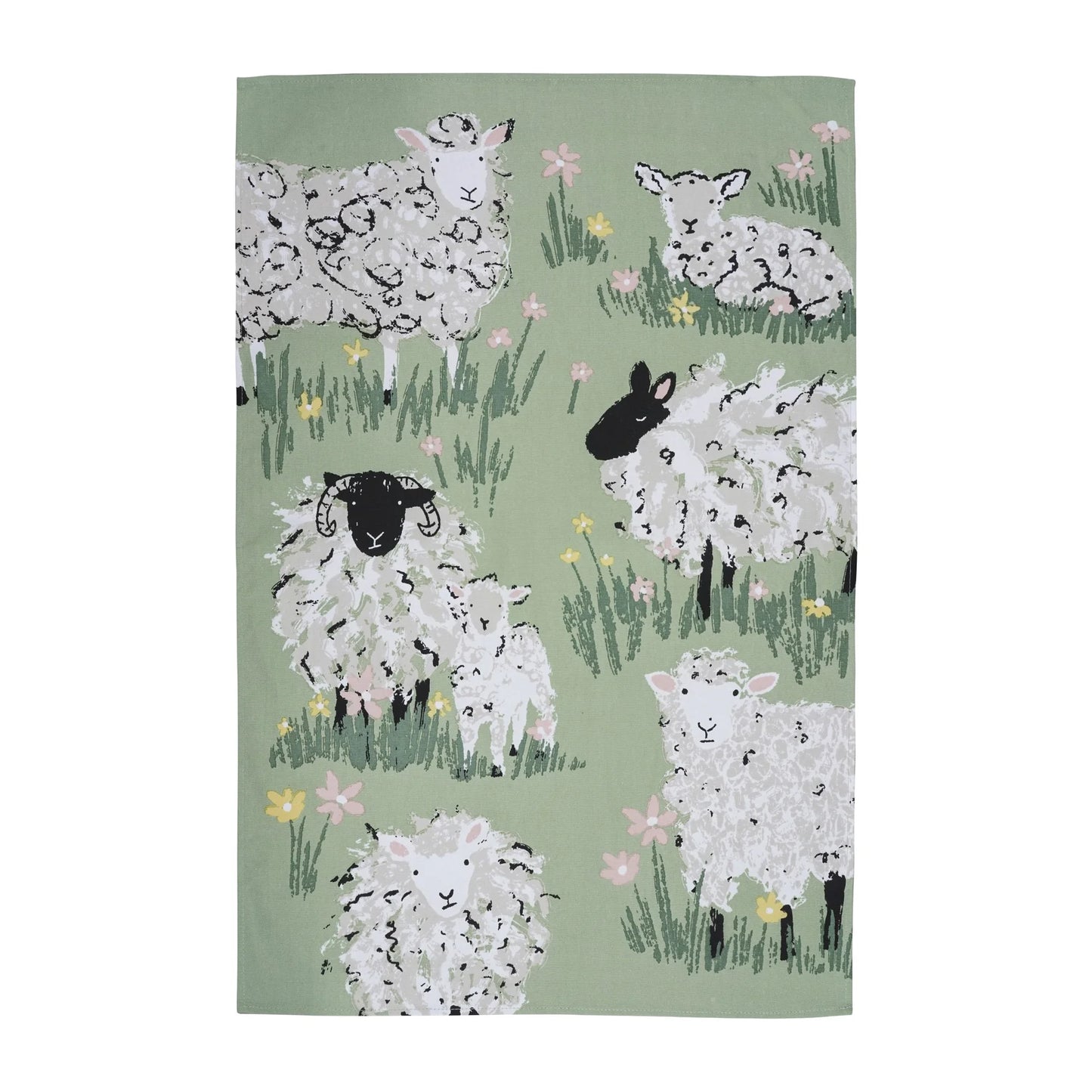 Tea Towel "Woolly Sheep"