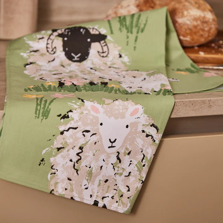 Tea Towel "Woolly Sheep"