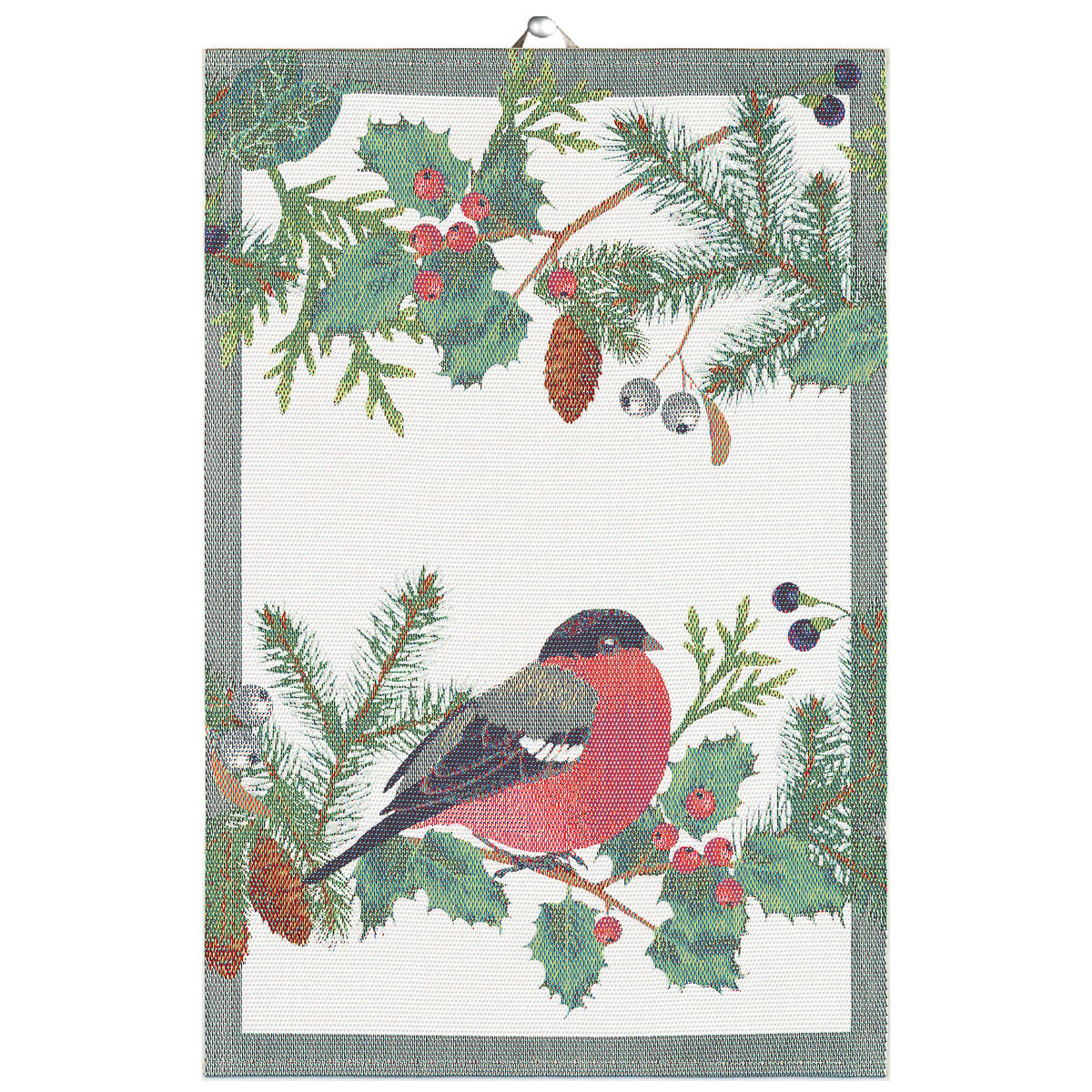Ekelund Christmas Tea Towel: "Domherre"