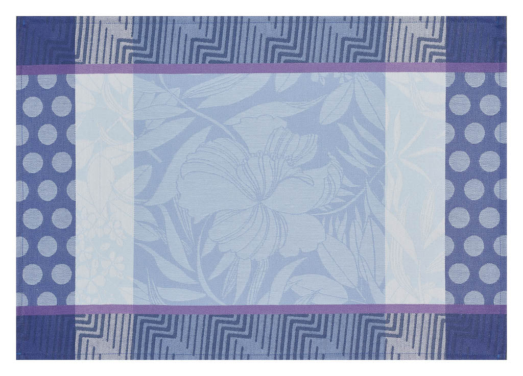 Le Jacquard Francais Placemat "Nature Urbaine" Blue